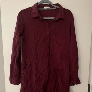 Oversized mini dress from target